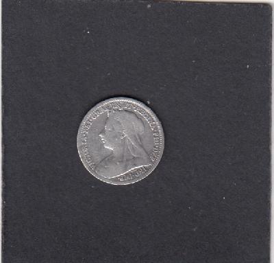 Beschrijving: 3 Pence  VICTORIA